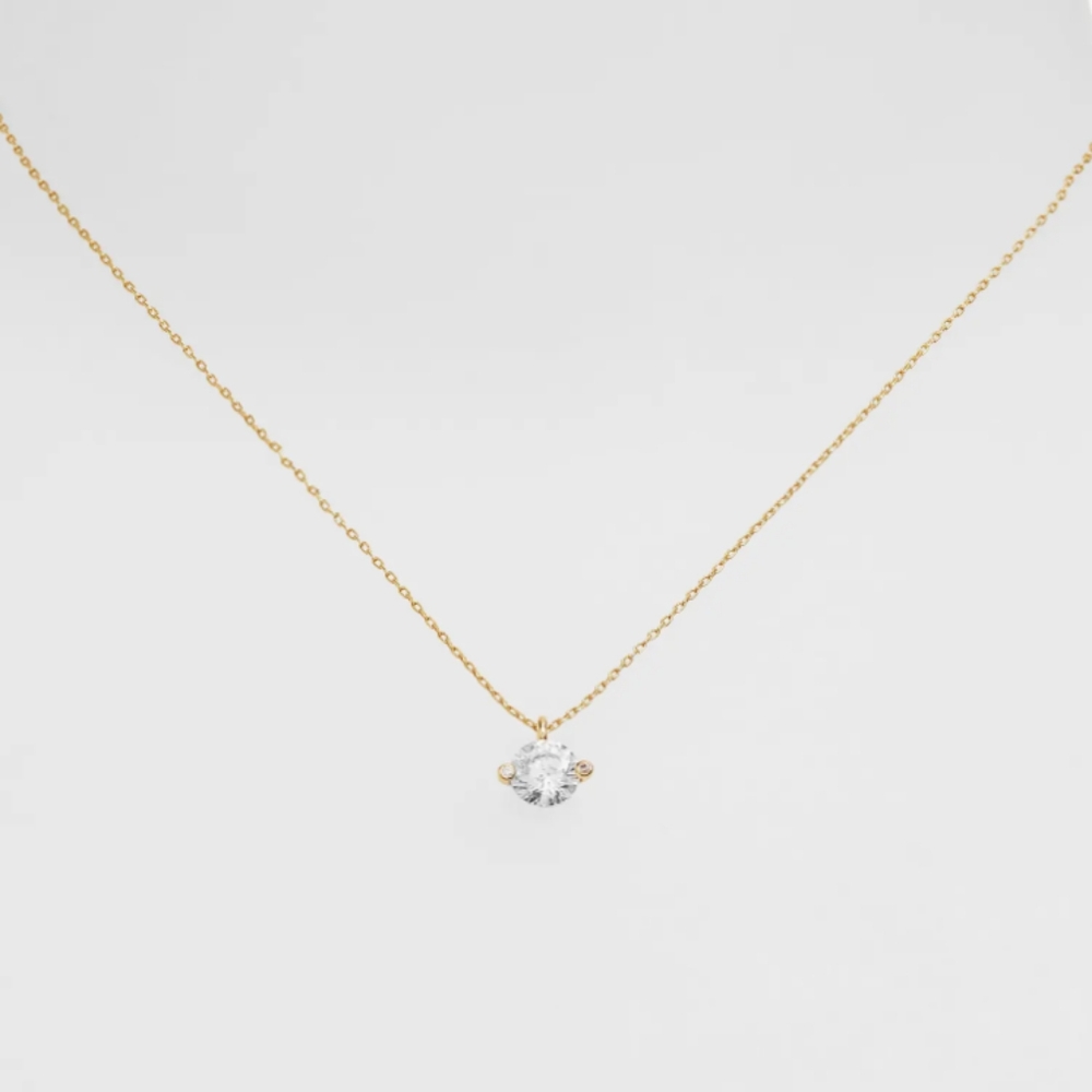 KATE SPADE duo prong pendant necklace